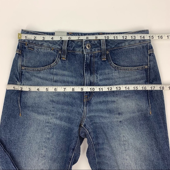 G-Star Raw Lanc 3D High Straight Prestored Blue Jeans, NWT, 27 - Picture 11 of 16